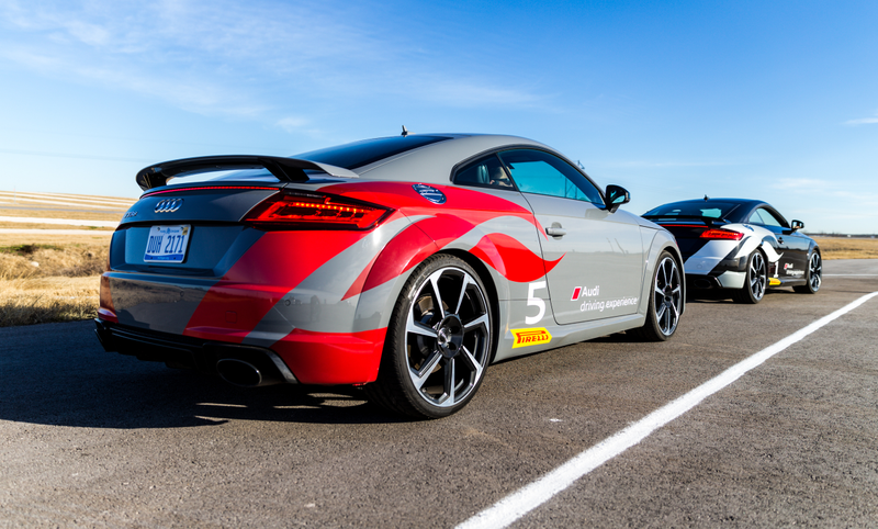 Illustration for article titled The Audi Driving Experience Lets You Blast Around An F1 Track In Someone Else's R8